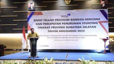 Sumsel Kejar Target Penurunan Stunting Jadi 14 Persen