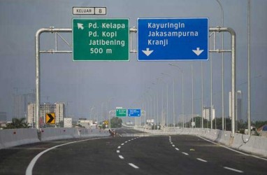 Tol Becakayu Ruas Jakasampurna-Marga Jaya Beroperasi Akhir 2022