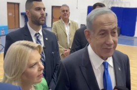Netanyahu Menang Pemilu, PM Israel Yair Lapid Ucapkan…
