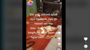 Viral! Tidak Punya STB, Tak Bisa Nonton TV, Bocah Guling-guling di Lantai