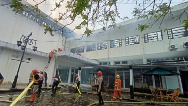 Si Jago Merah yang Melalap Gedung di Balai Kota Bandung Mulai Bisa Dijinakkan