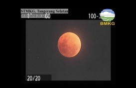 Link Streaming Fenomena Gerhana Bulan Total di Langit Indonesia Sore Nanti