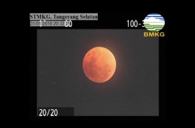Link Streaming Fenomena Gerhana Bulan Total di Langit…