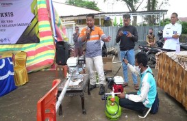 Pertamina Dukung Konversi BBM ke BBG untuk Nelayan di Palembang