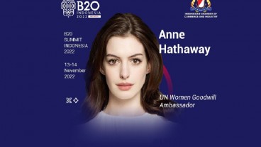 Anne Hathaway Bakal Hadiri B20 Summit di Bali 13-14 November