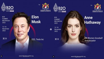 Daftar CEO yang Hadir di B20 Summit: Elon Musk hingga Bos Unilever