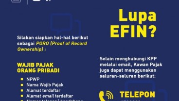Lupa EFIN Pajak? Ini Cara Mengatasinya dengan Mudah Lewat Online