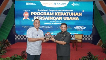 Mendukung Praktik Usaha Sehat, Pupuk Kaltim Pastikan Penerapan Program Kepatuhan Persaingan Usaha