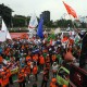 Buruh Demo di Balai Kota DKI, Tuntut UMP Naik 13 Persen