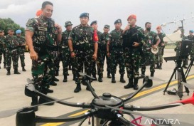 Demi Keamanan Biden Cs, Pasukan TNI Ini Rela Berendam di Rawa Berhari-hari