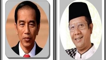 Tawa Jokowi dan Iriana saat dengar Cerita Mahfud soal Tongkat Kapolri