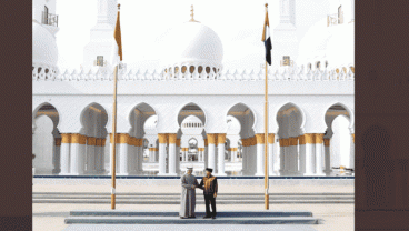 Masjid Raya Sheikh Zayed Jadi Kado Terindah MBZ ke Jokowi, Harganya Rp300 Miliar!