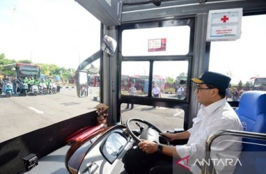 Bus Listrik Merah Putih (BLiMP) Resmi Mengaspal di KTT G20