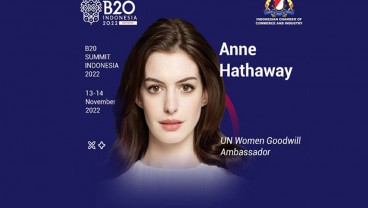 Pesan Anne Hathaway ke Negara G20: Letakkan Perempuan di Jantung Pemulihan Ekonomi