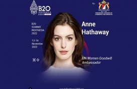 Pesan Anne Hathaway ke Negara G20: Letakkan Perempuan di Jantung Pemulihan Ekonomi