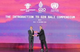 Bahlil Resmi Luncurkan Kompendium Bali G20