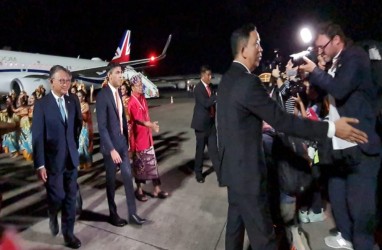 Tanpa Sang Istri, PM Inggris Rishi Sunak Tiba di Bali