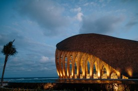 Makna Bangunan Bamboo Dome, Lokasi Makan Siang Delegasi…