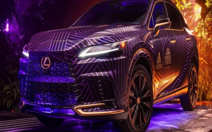 Terinspirasi Black Panther, Lexus Gandeng Adidas Bikin Mobil Ala Wakanda