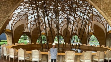 Bamboo Dome Lokasi Makan Siang G20, Ternyata Dibuat Hanya dalam 3 Minggu