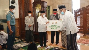 Wapres Serahkan Bantuan Baznas Microfinance di MAJT