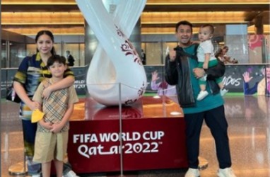 Raffi Ahmad Terbang ke Qatar Bareng Keluarga, Nonton Langsung Piala Dunia 2022