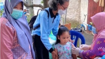 Heru Budi Gencarkan Vaksinasi Polio di Jakarta