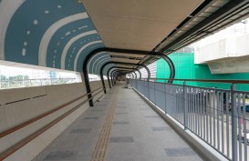 Progres Proyek Jembatan Lebak Bulus MRT Jakarta Sudah 96 Persen