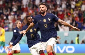 Hasil Prancis vs Australia: Les Bleus Unggul Tipis di Babak Pertama