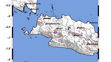 Bogor Diguncang Gempa Magnitudo 3,1