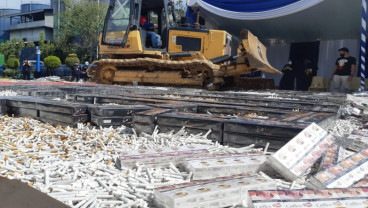Surabaya Masif Gelar Operasi Rokok Ilegal, Ini Ancaman Hukumannya
