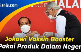Jokowi Vaksinasi Keempat Pakai Vaksin Dalam Negeri IndoVac
