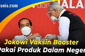 Jokowi Vaksinasi Keempat Pakai Vaksin Dalam Negeri…