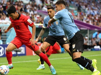 Hasil Uruguay vs Korea Selatan Imbang, Sundulan Goding Kena Tiang