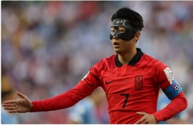 Sempat Diragukan Tampil, Son Heung Min Akhirnya Bisa Main di Piala Dunia Pakai Topeng