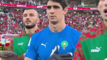 Kiper Maroko Menghilang dari Lapangan Usai Nyanyi Lagu Kebangsaan, Ini Penjelasan Pelatih
