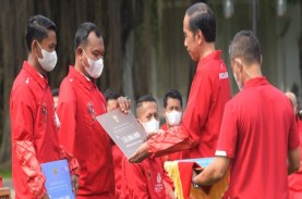 Jokowi Beri Bonus Rp309 Miliar kepada Atlet Asean…
