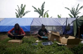 Gempa Cianjur: JQR-Komunitas Solar Generation Bangun Solar Panel di Lokasi Pengungsian