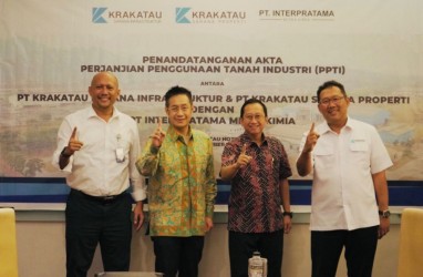 Grup Krakatau Steel (KRAS) Jual Lahan Rp500 Miliar ke Asia Pulp & Paper Sinarmas