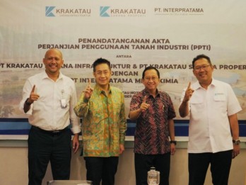 Grup Krakatau Steel (KRAS) Jual Lahan Rp500 Miliar ke Asia Pulp & Paper Sinarmas