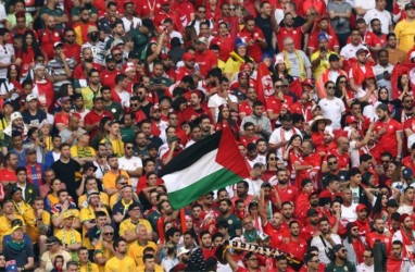 Bendera Palestina Hiasi Piala Dunia 2022