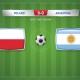 Polandia vs Argentina: Pertarungan 'Hidup Mati' Messi dan Lewandowski