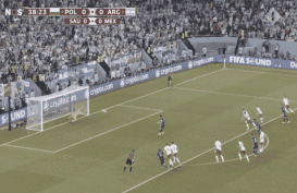 Hasil Polandia vs Argentina: Szczesny Gagalkan Penalti Messi, Babak Pertama Berakhir Tanpa Gol!