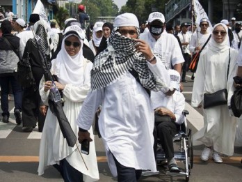 Digelar di Masjid At-Tin, Menantu Rizieq Shihab Klaim Reuni 212 Tidak Didanai Cukong