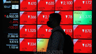 Indeks Bisnis-27 Dibuka Merah, Saham Duo Astra ASII dan UNTR Paling Jeblok