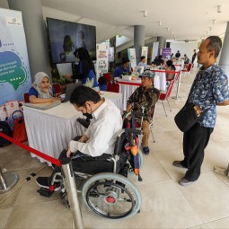 Pemprov DKI Jakarta Bersama Baznas Bazis Gelar Job Fair Khusus Penyandang Disabilitas