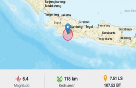 Update Gempa Garut: Delapan Kecamatan Terdampak, Rumah Sedikit Retak