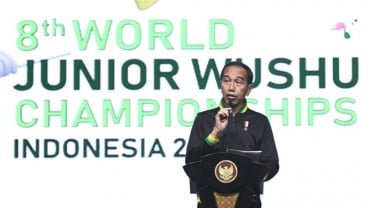 Buka Kejuaraan Dunia Wushu Junior Ke-8, Jokowi: Berlagalah dengan Gembira!