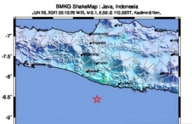 Jember Diguncang Gempa Magnitudo 6,2