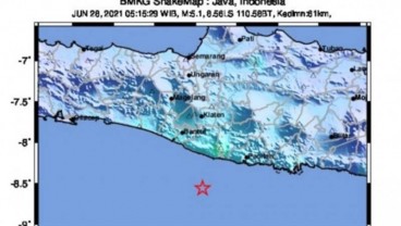 Jember Diguncang Gempa Magnitudo 6,2